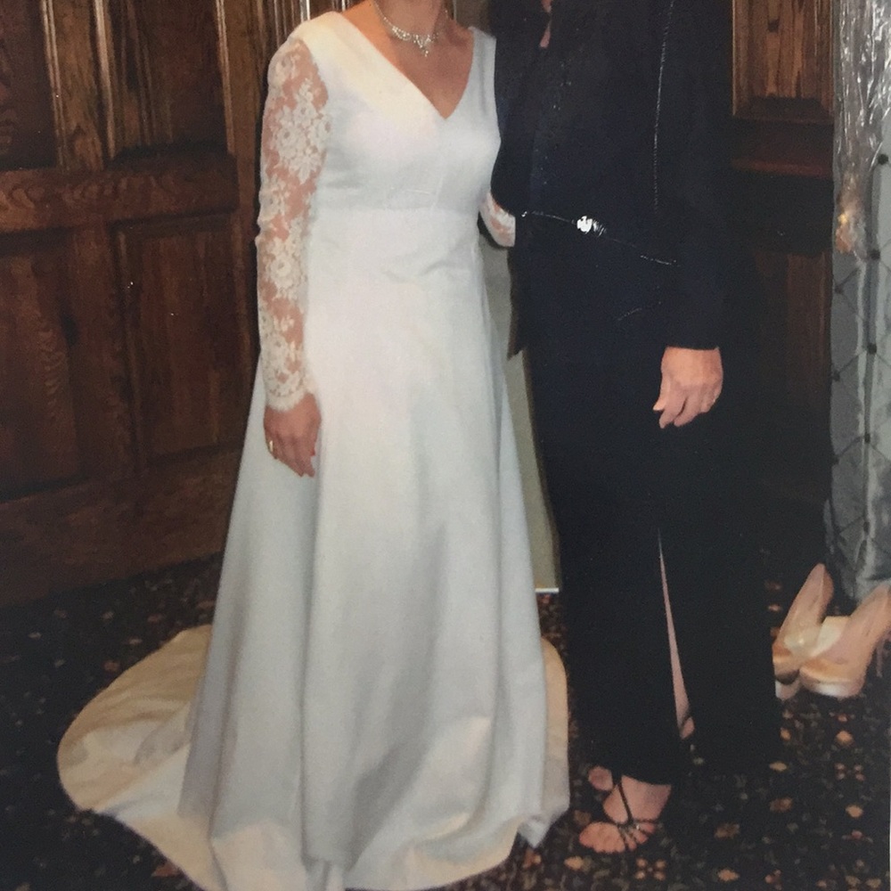 Handmade Vintage wedding dress- circa 1978